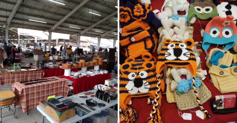 This Massive Tennessee Flea Market Is So Big, Shoppers Come Prepared