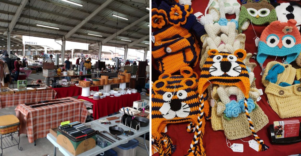 This Massive Tennessee Flea Market Is So Big Shoppers Come Prepared - Decor Hint