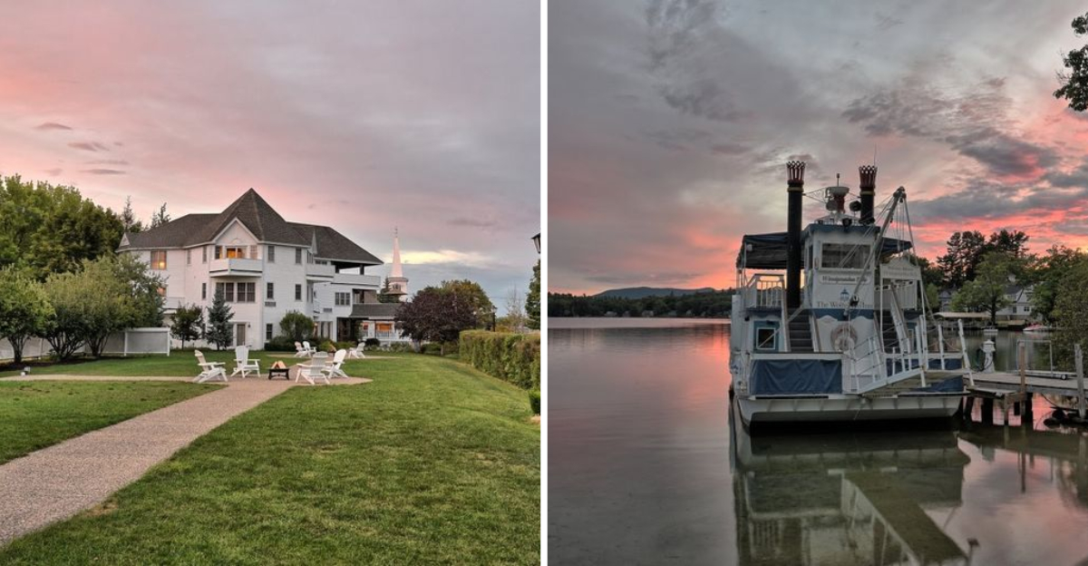 This New Hampshire Lake Resort Still Serves Old Fashioned Sunday Dinners - Decor Hint