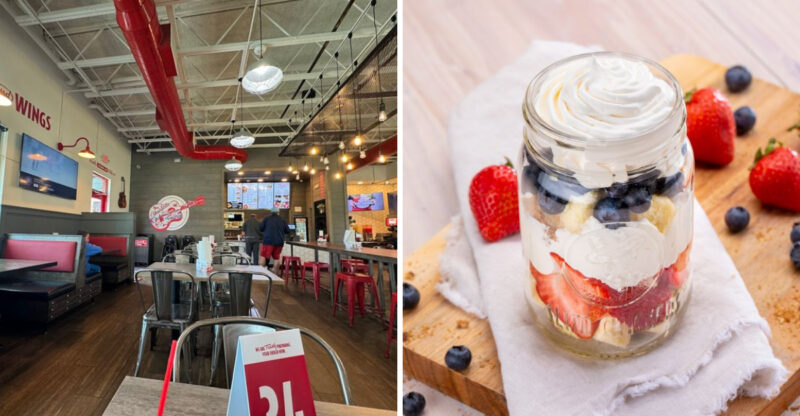 This North Carolina Fast-Casual Chain Is Serving Seasonal Strawberry Cheesecake Jar Desserts