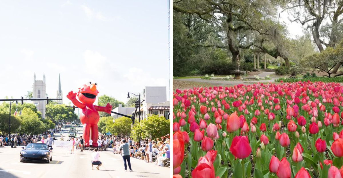 This North Carolina Festival Turns The City Into A Spring Spectacle 2 - Decor Hint