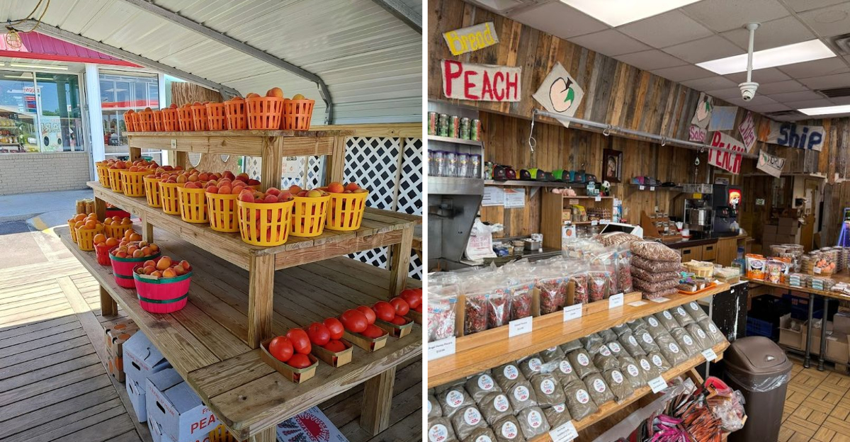 This Quiet Little Georgia Shop Is Actually An Entire World Dedicated To All Things Peach - Decor Hint
