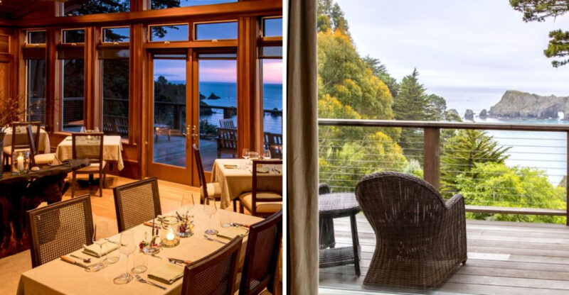 This Remote California Redwood Coast Village Has A Restaurant So Exclusive Reservations Feel Almost Impossible