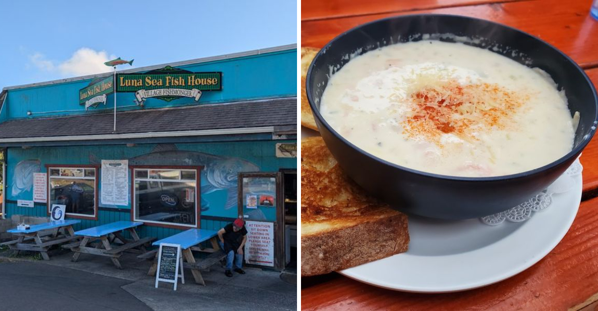 This Small Oregon Coast Town Is Obsessed With A Chowder Made By A Retired Fisherman - Decor Hint