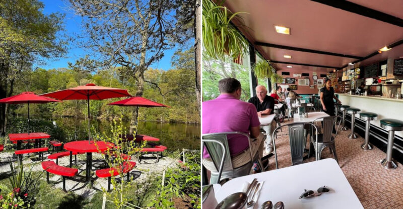 This Tiny Retro Diner On A Pond In Connecticut Is Worth The Drive