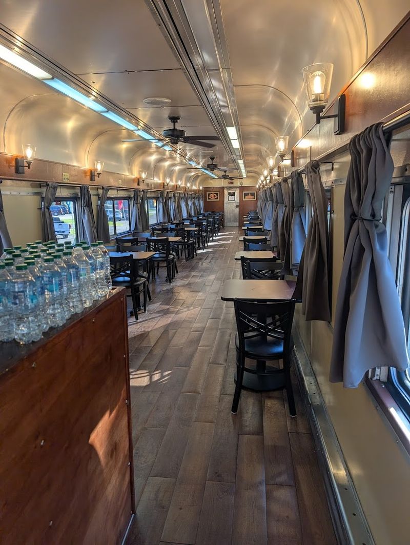 Historic 1949 Vintage Train Cars
