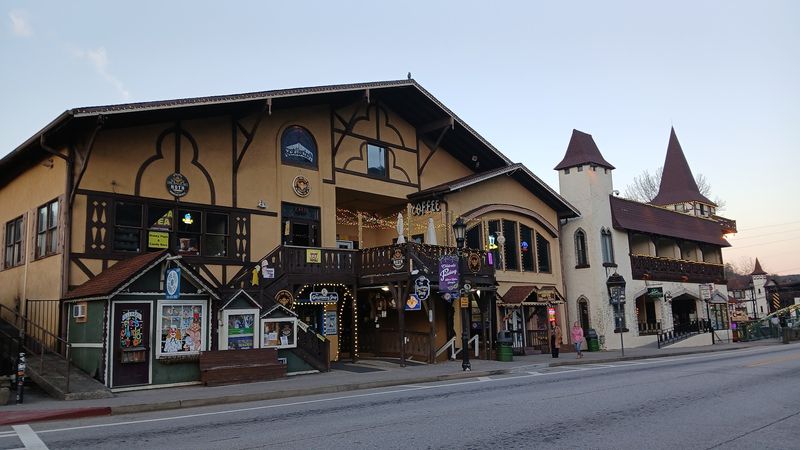 These 13 Quiet Georgia Streets Offer A Relaxing And Budget-Friendly Escape - Decor Hint Helen's Main Streetscape