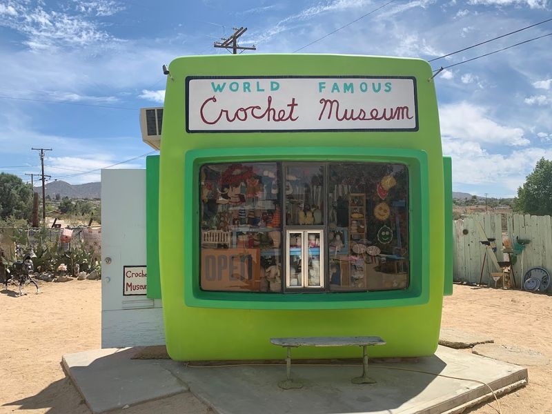 12 Quirky California Museums That Will Leave You Scratching Your Head - Decor Hint World Famous Crochet Museum, Joshua Tree