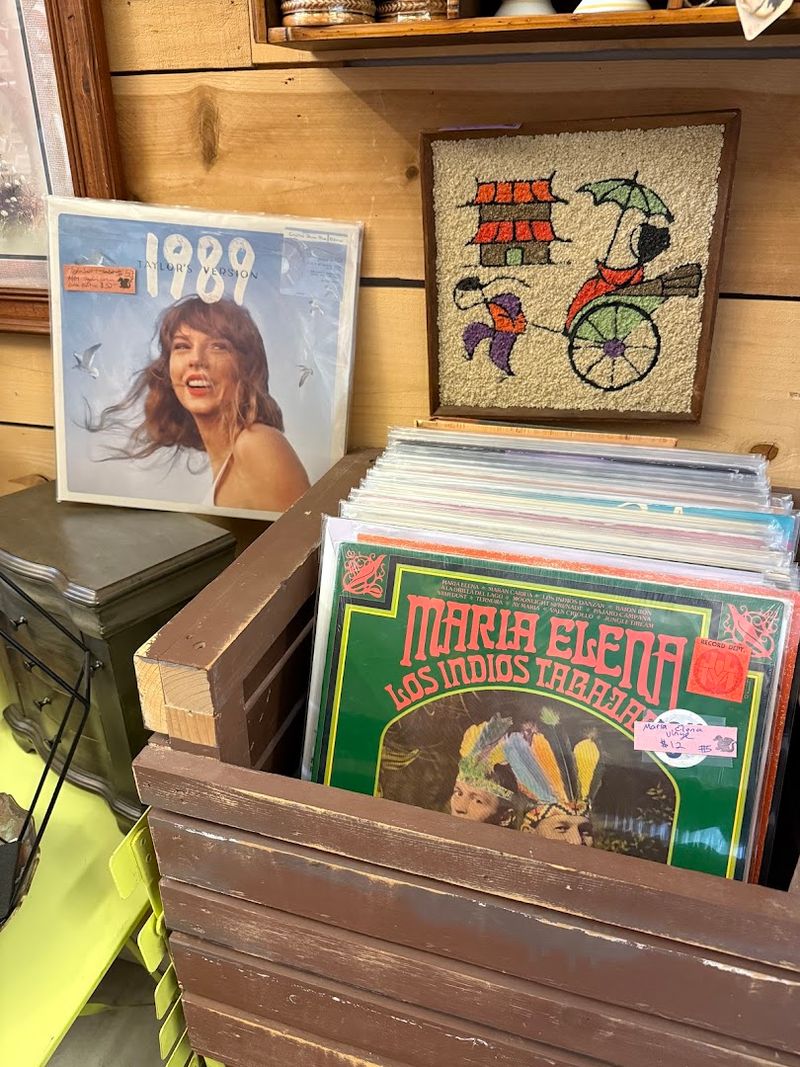 Vinyl Records And Nostalgic Collectibles Round Out The Inventory