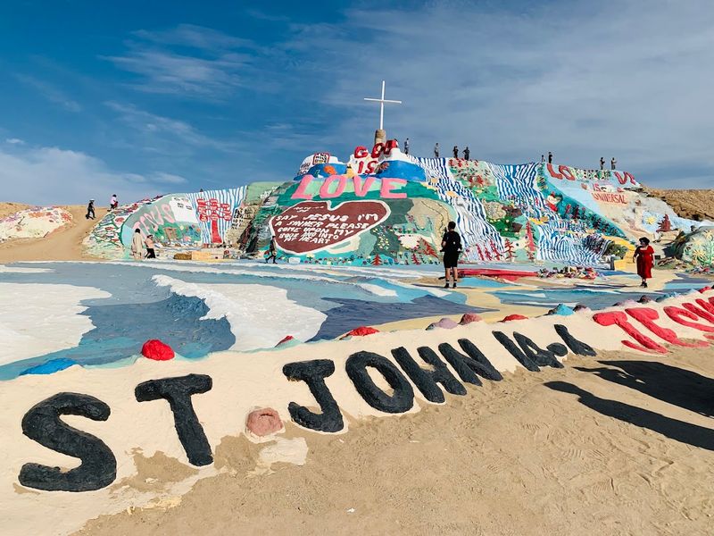 Visit Salvation Mountain by the Salton Sea