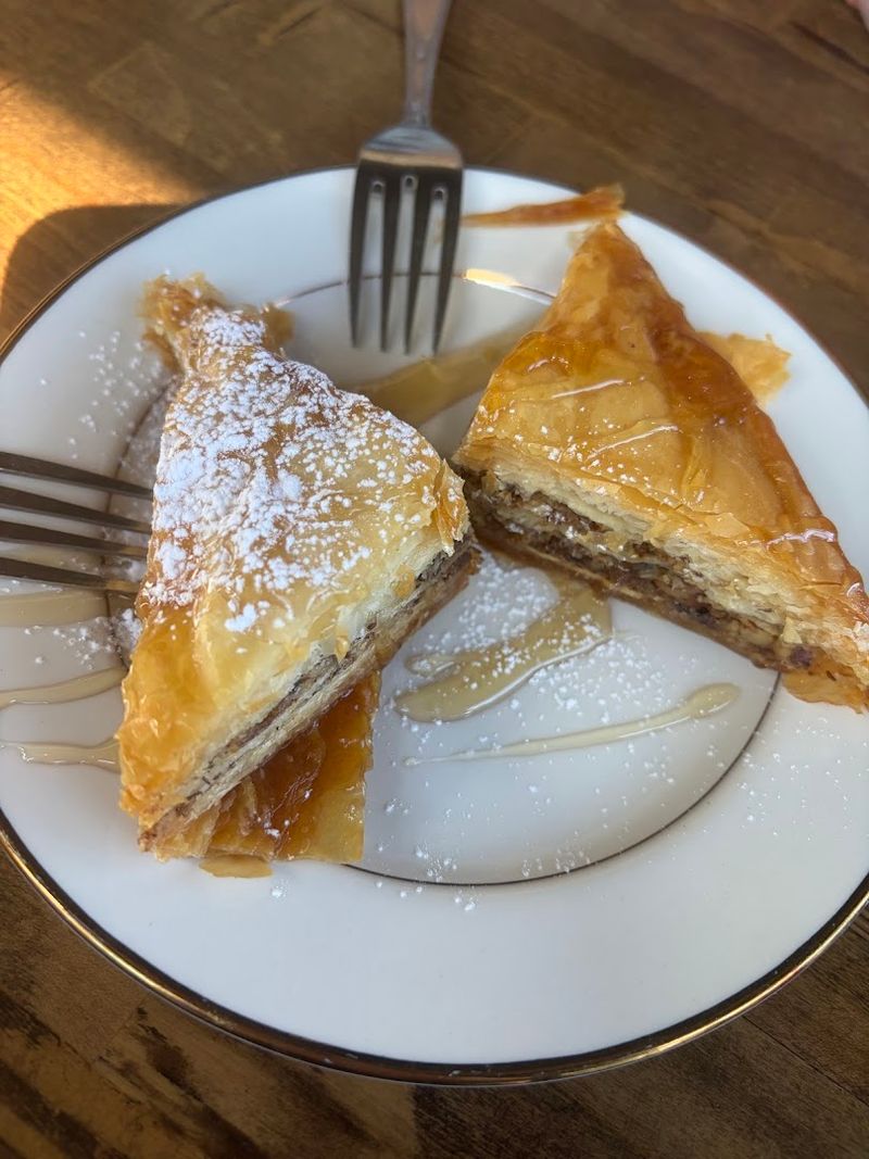 Sticky Baklava And Creamy Tiramisu
