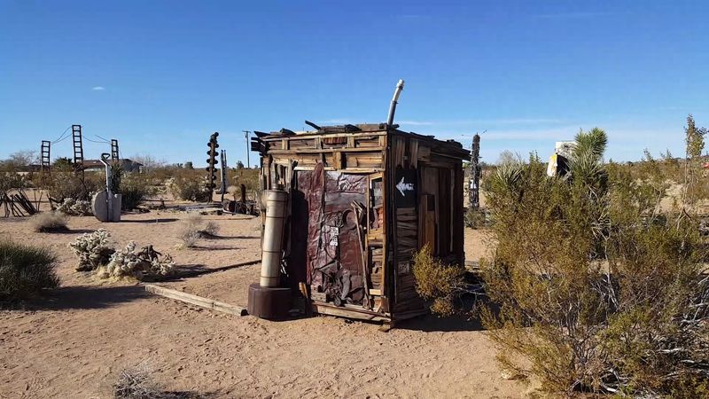 The Artist Behind the Desert: A Life Built Around Discarded Materials