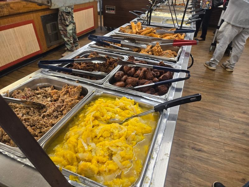 The All-You-Can-Eat North Carolina Buffet That Regulars Still Love For The Same Reasons - Decor Hint The Atmosphere Feels Like A Backyard BBQ