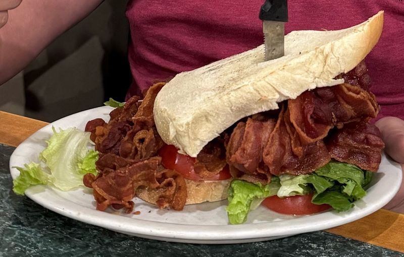 This Michigan Spot Is Famous For BLTs That Barely Fit On The Plate - Decor Hint The Menu Beyond The BLT