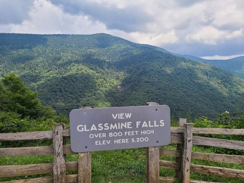Glassmine Falls Overlook, Black Mountain