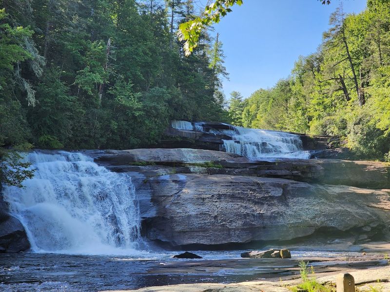 Waterfall Hiking In DuPont State Recreational Forest