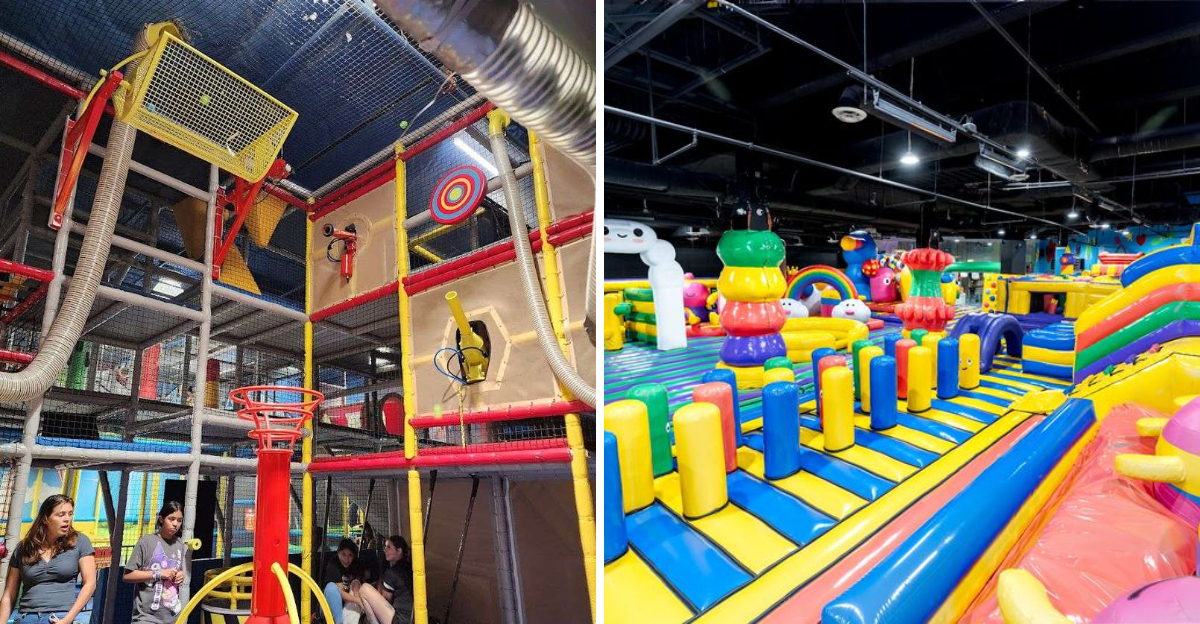 10 Massive Indoor Playgrounds In California That Are Surprisingly Fun For All Ages - Decor Hint