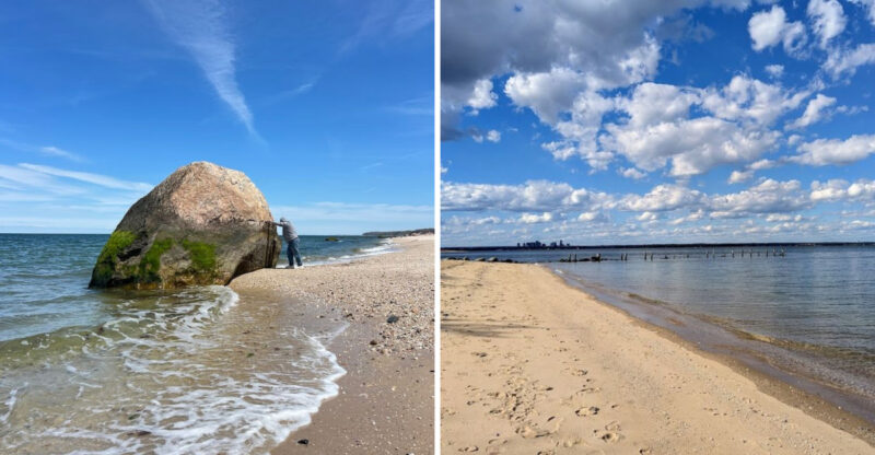 8 New York Beaches Where Sea Glass Washes Up More Often Than Anyone Expects