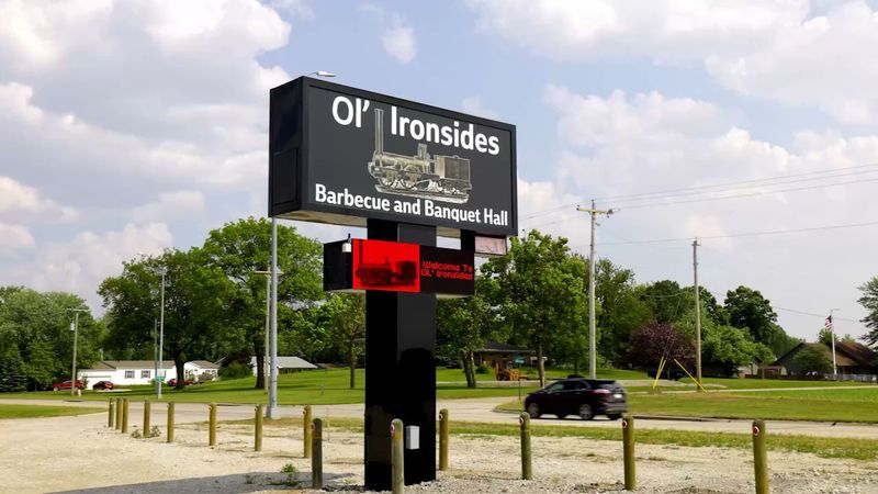 Ol’ Ironsides Barbecue and Banquet Hall, Cairo, Nebraska
