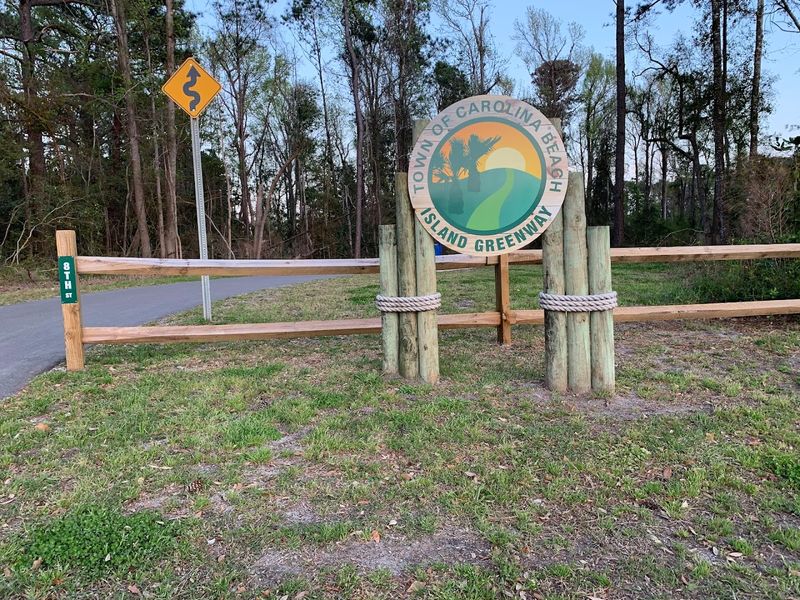 Island Greenway At Mike Chappell Park