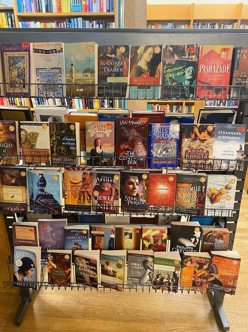 Fiction Shelves Cover Plenty Of Genres