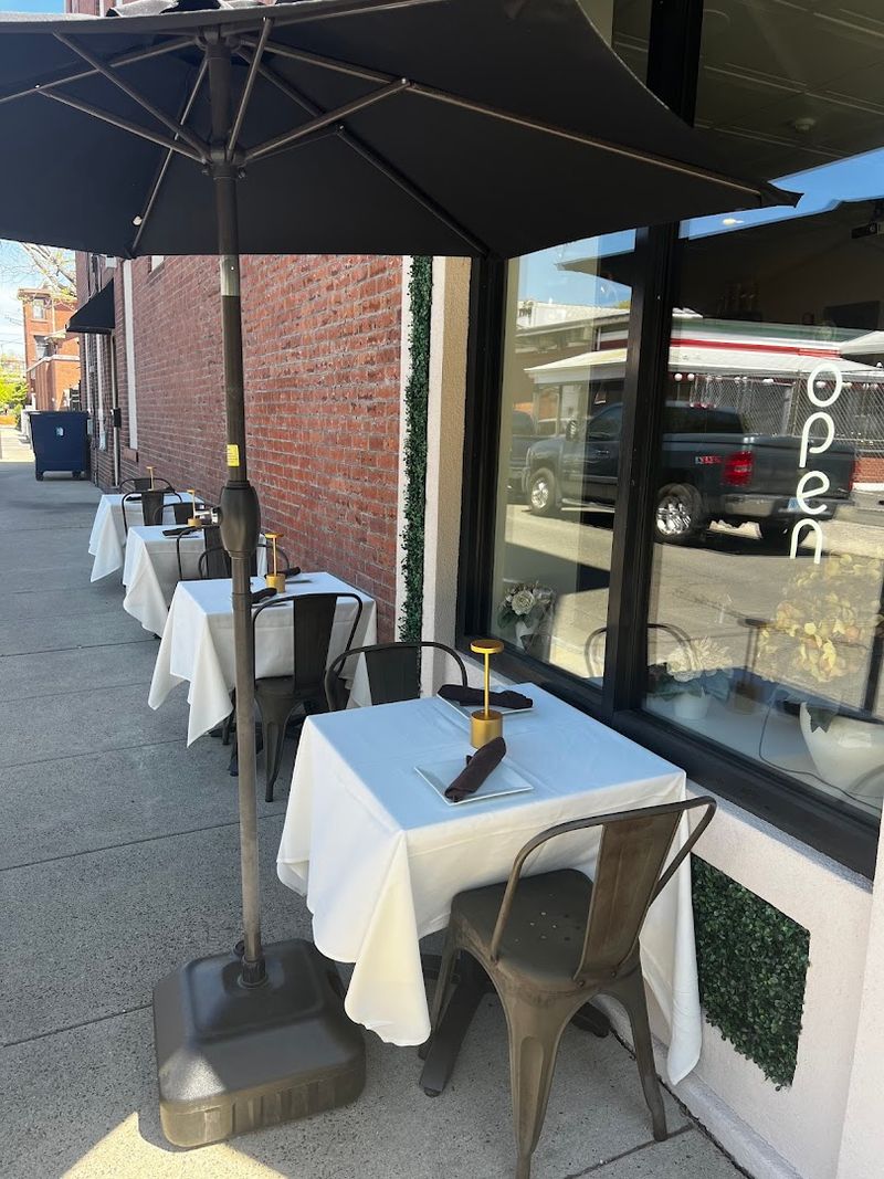 Indoor And Outdoor Seating For A Relaxed Meal