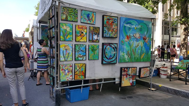 Fayetteville Street Becomes An Open-Air Gallery