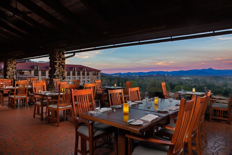 Mountaintop Dining With A View