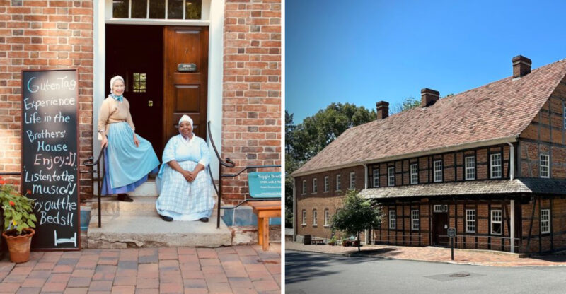 A German Religious Community Built An 18th-Century Village In North Carolina You Can Still Visit Today