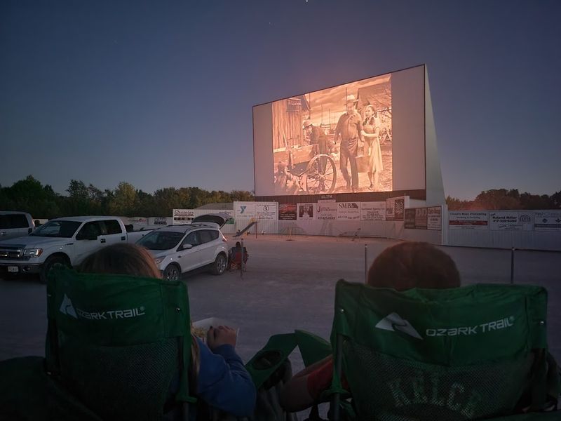 The Big Screen Under An Open Sky