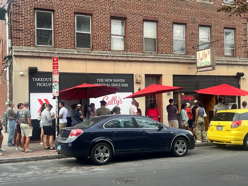 Why Pizza Fans Line Up For Sally's