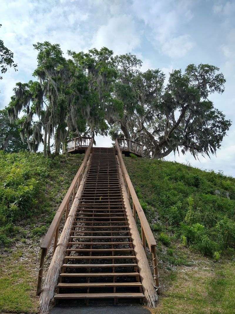 The Mounds Up Close