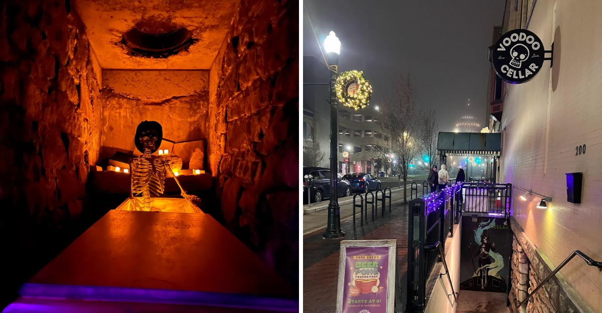 A Spooky Themed Tavern Is Hiding In Idaho And Its Delightfully Creepy - Decor Hint