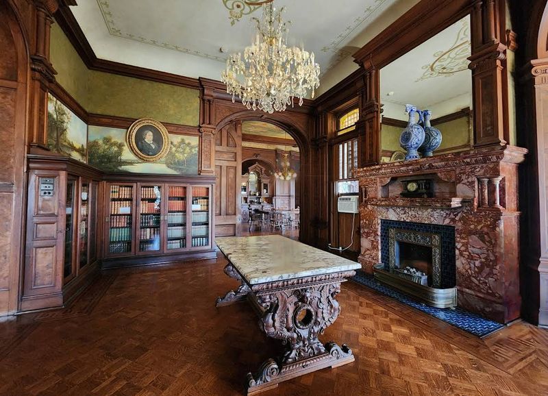 Rare Woods And Hand-Carved Artistry Everywhere