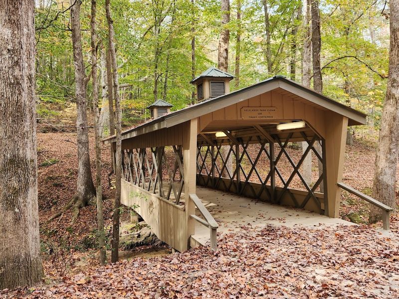 The Covered Bridge That Feels Like A Storybook Scene