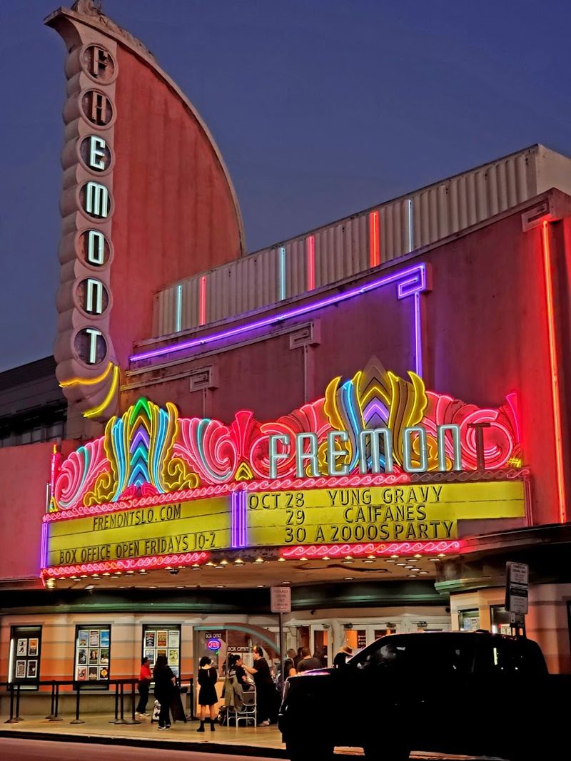 San Luis Obispo, Fremont Theater Sign