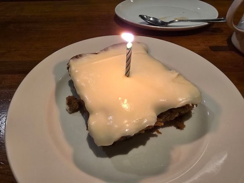 The Carrot Cake Is Legendary