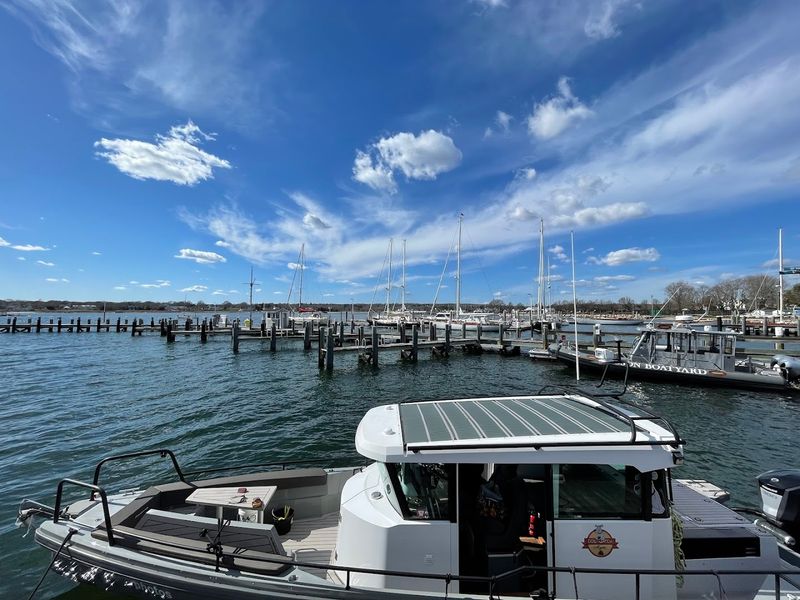 12 Connecticut Coastal Restaurants Where The Views Are As Stunning As The Food - Decor Hint Dog Watch Cafe, Stonington
