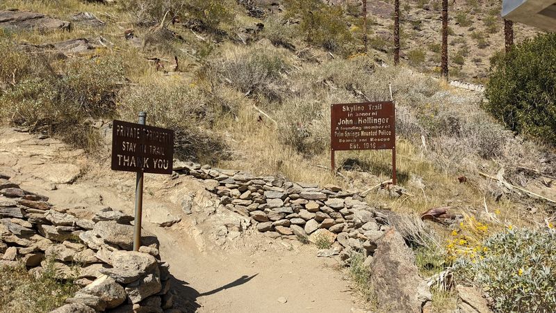 Cactus to Clouds Trail, Palm Springs