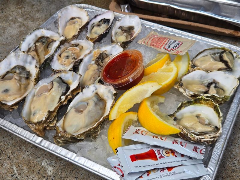 Oysters On The Half-Shell