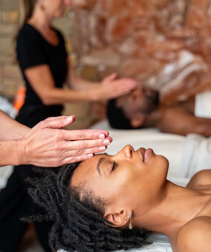 Couples Massage In The Salt Cave