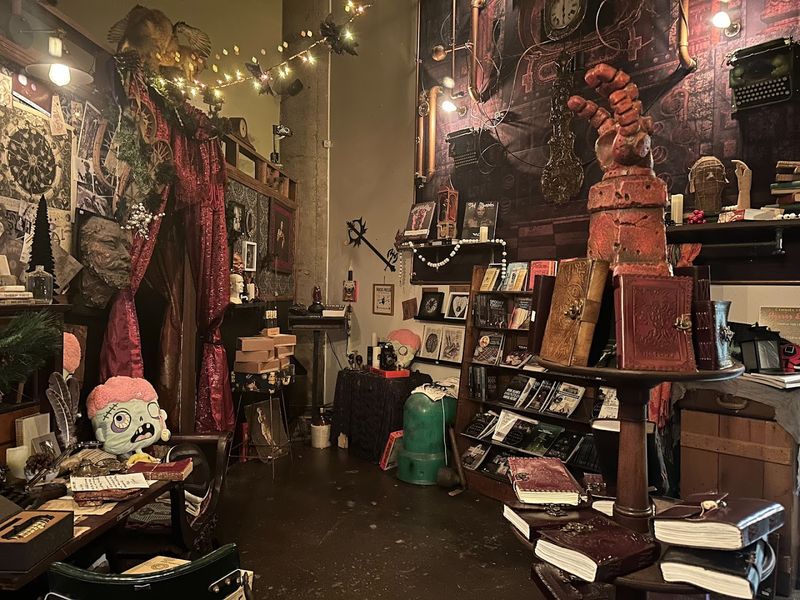 Darkly Beautiful Interior Filled With Oddities