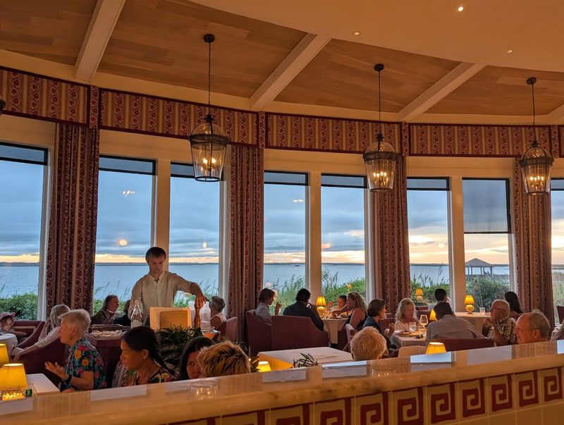 Panoramic Views Of The Sound At Sunset