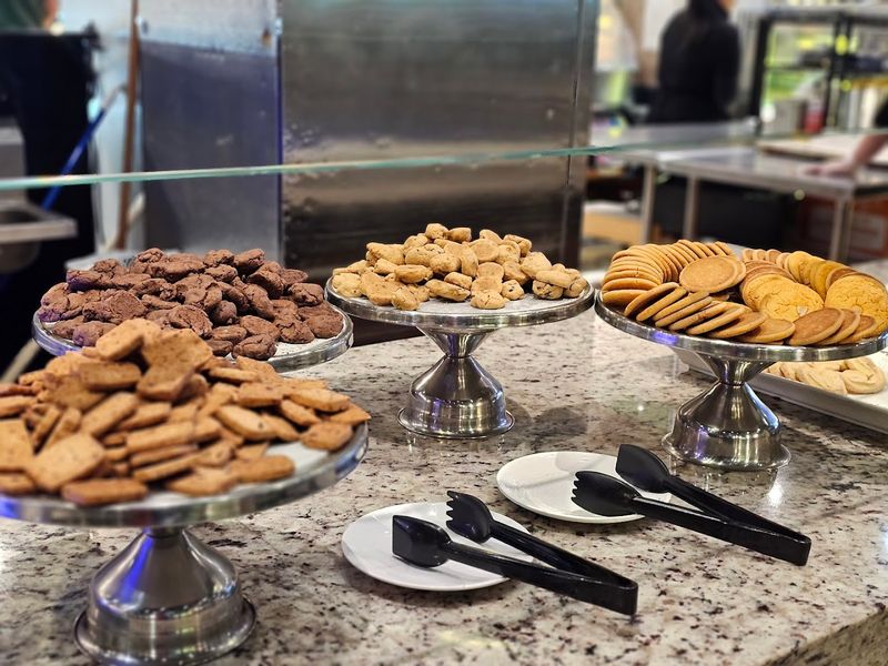 A dessert bar that goes all out