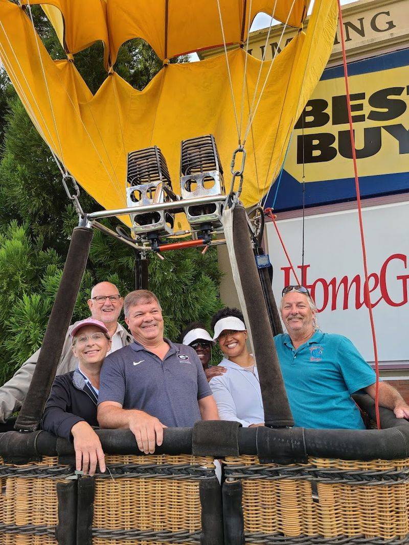 Meeting The Friendly And Welcoming Balloons Over Georgia Team