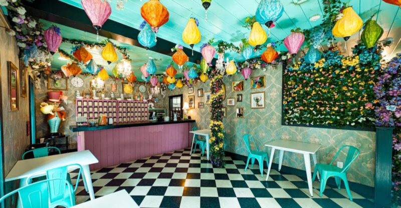 Fall Down The Rabbit Hole Inside This Alice In Wonderland-Themed Connecticut Tea Room
