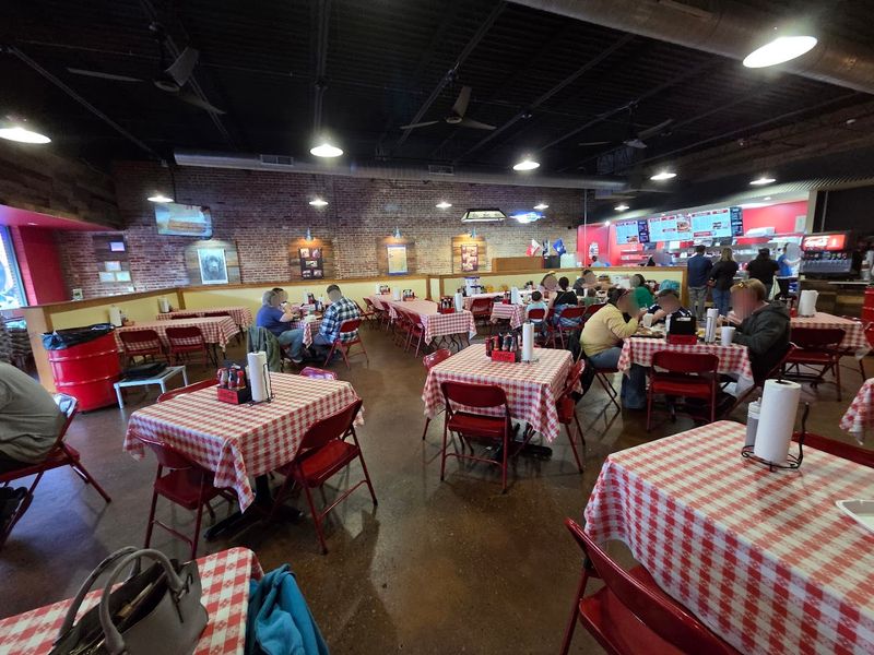 A Casual Dining Room With Old-School BBQ Character