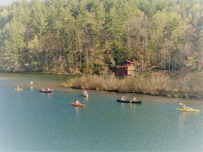 Kayaking And Canoeing The Calm Waters