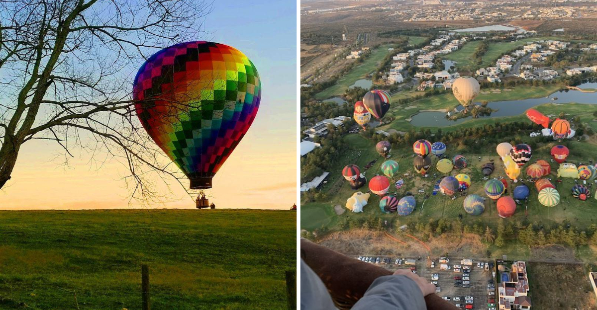 Float Above The Beautiful Georgia Scenery In A Hot Air Balloon For An Experience Youll Never Forget - Decor Hint