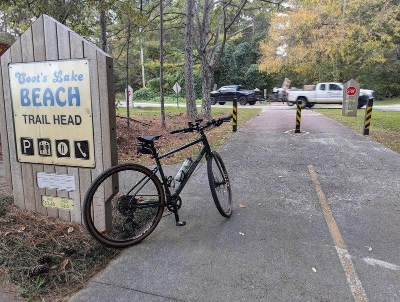 14 Remote Georgia Pedaling Destinations That Feel Impossibly Peaceful - Decor Hint Silver Comet Trail Coot's Lake Beach Trailhead